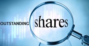 What are outstanding shares