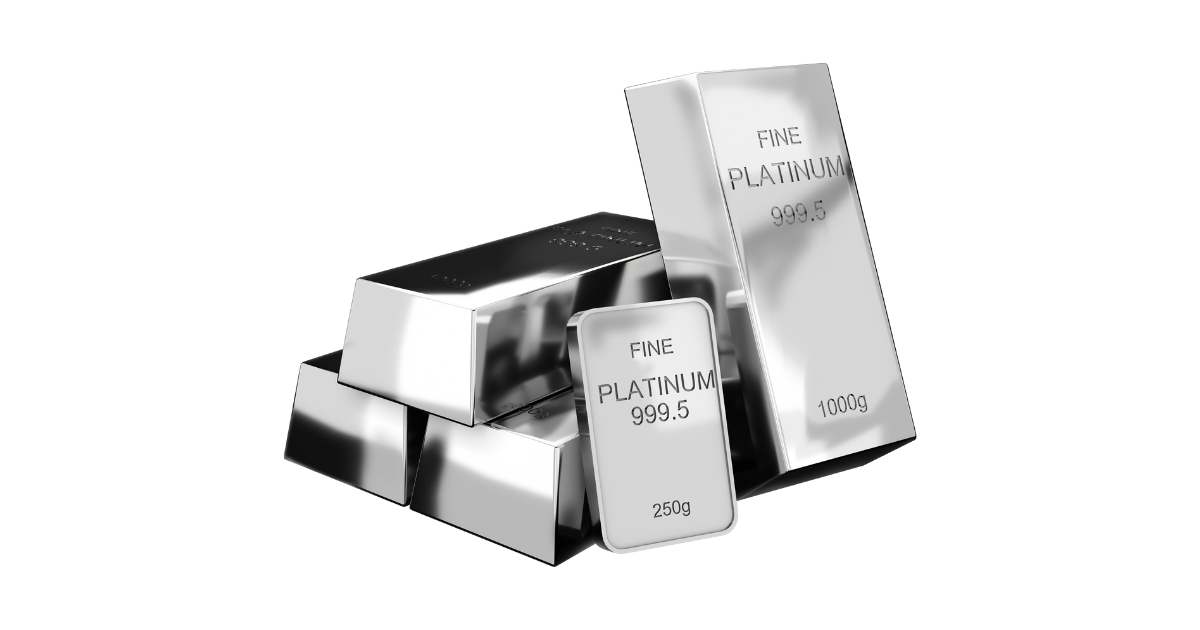 How to invest in platinum. Platinum bars with name fine platinum